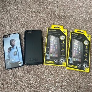 📱iPHONE 6 BUNDLE!📱2 CASES, 2 PACKS OF SCREEN PROTECTORS (NWT)